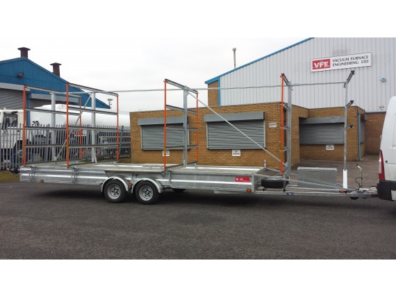 MT1865 RB 5x20 Centre Post Rowing Boat Trailer